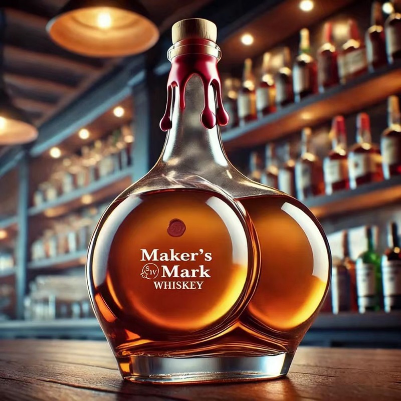Novelty Buttocks Shape Whiskey - Glass Decanter Whiskey recension och pris