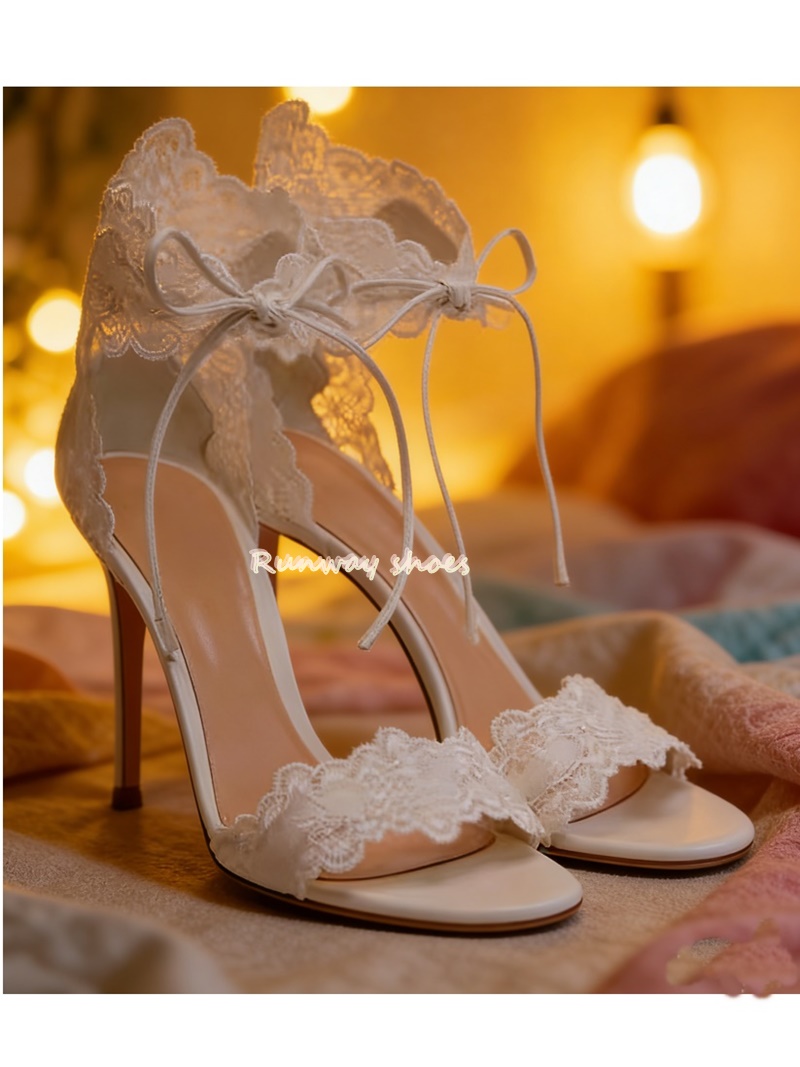 Lace Fabric Lace Single Buckle - Luxury Lifestyle Shoes recension och pris