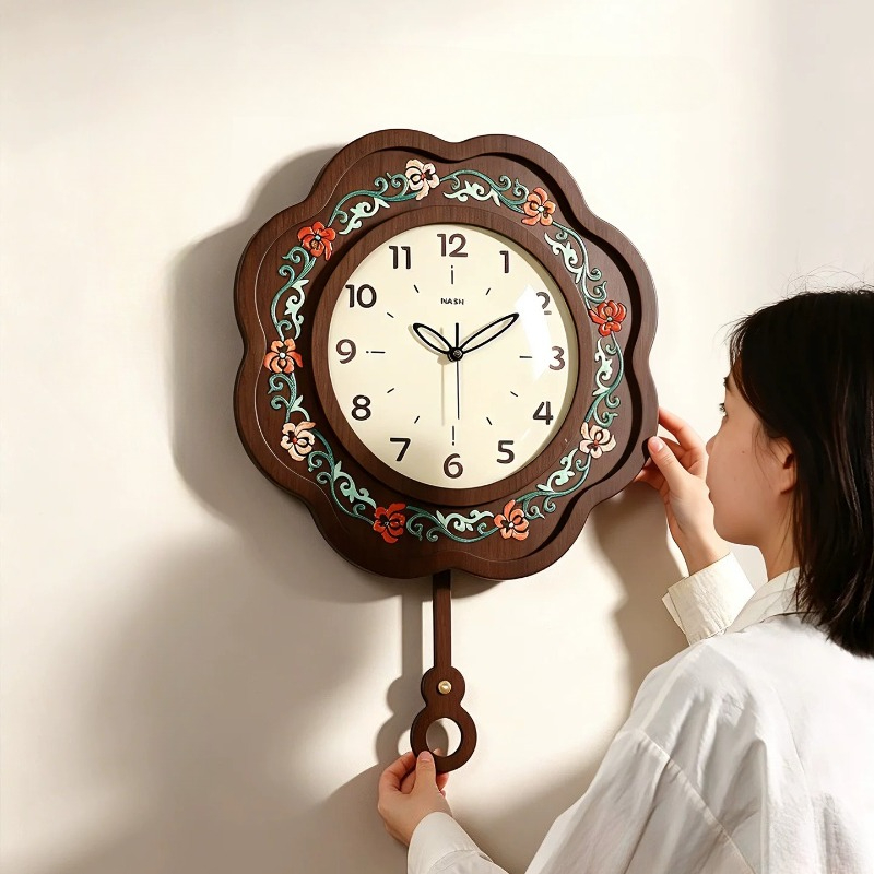 Chinese Style Vintage Wall Clo - Luxury Lifestyle Aesthetic recension och pris