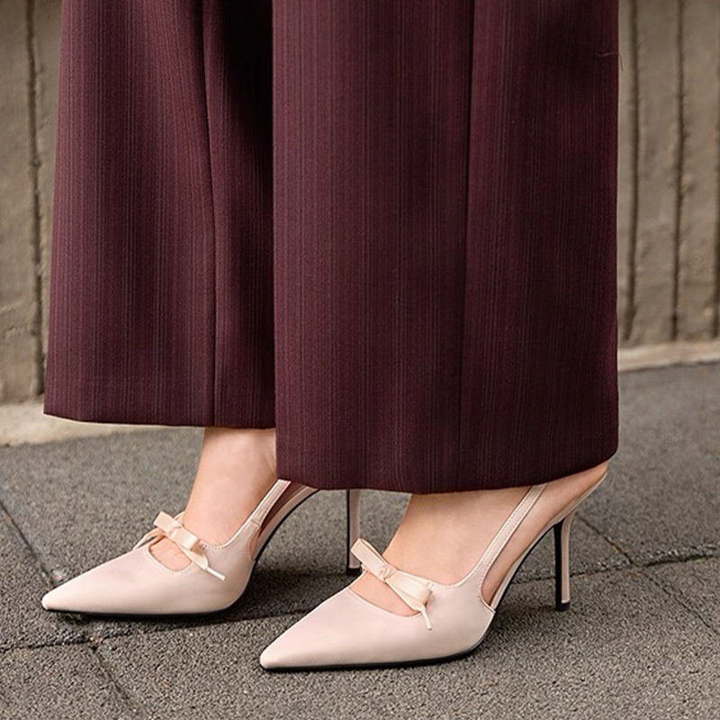Bow Women High Heels Sandals P - Luxury Lifestyle Shoes recension och pris