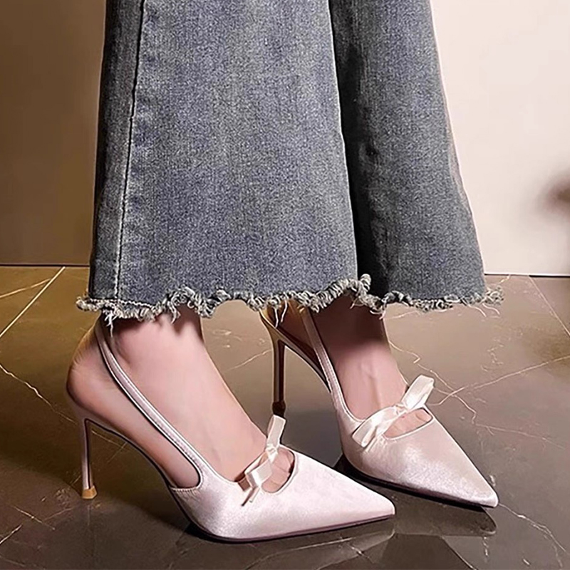 Bow Women High Heels Sandals P - Luxury Lifestyle Shoes recension och pris