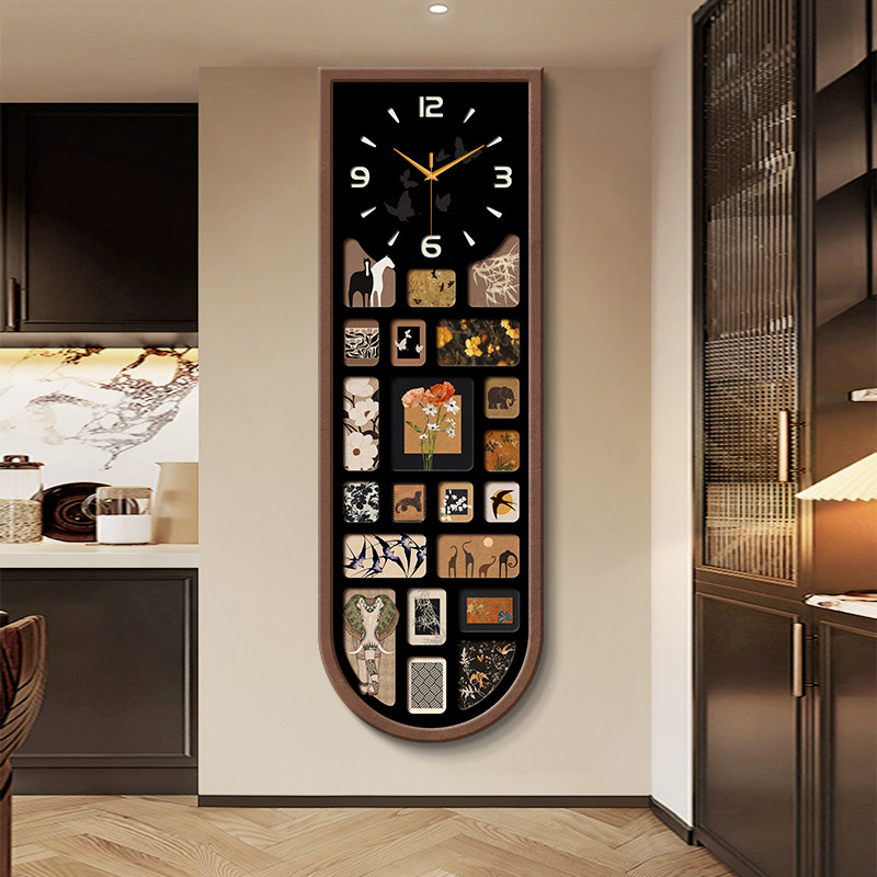 Vertical Security Wall Clock U - Luxury Lifestyle Aesthetic recension och pris