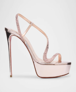 Metallic Leather Platform Stil - Luxury Lifestyle Shoes recension och pris