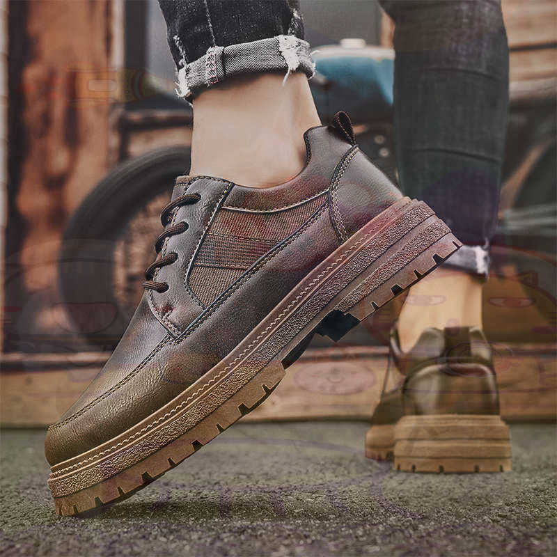 Dark Natural Leather Fashion T - Luxury Lifestyle Names recension och pris