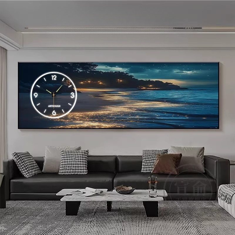 Smartlife Wall Clock, Large Lu - Luxury Lifestyle Aesthetic recension och pris