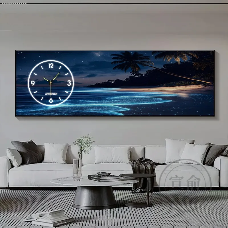 Smartlife Wall Clock, Large Lu - Luxury Lifestyle Aesthetic recension och pris