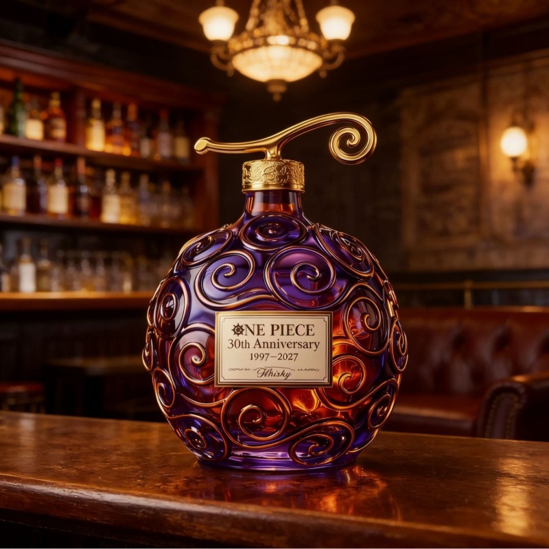 New One Piece 30th Anniversary - Glass Decanter Whiskey recension och pris