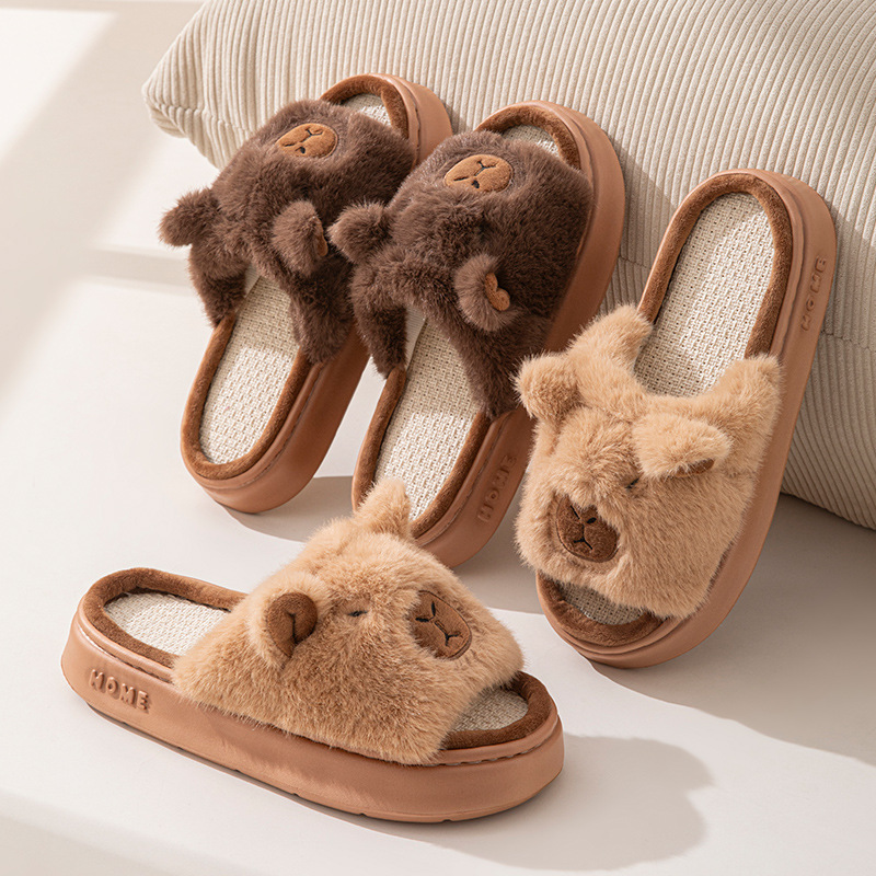 Hemp Cartoon Women's Slippers  - Luxury Lifestyle Shoes recension och pris