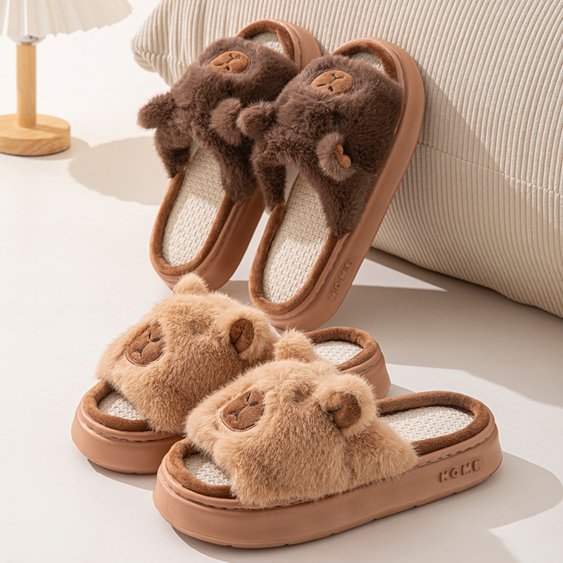Hemp Cartoon Women's Slippers  - Luxury Lifestyle Shoes recension och pris
