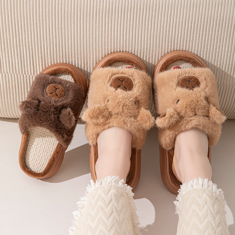 Hemp Cartoon Women's Slippers  - Luxury Lifestyle Shoes recension och pris