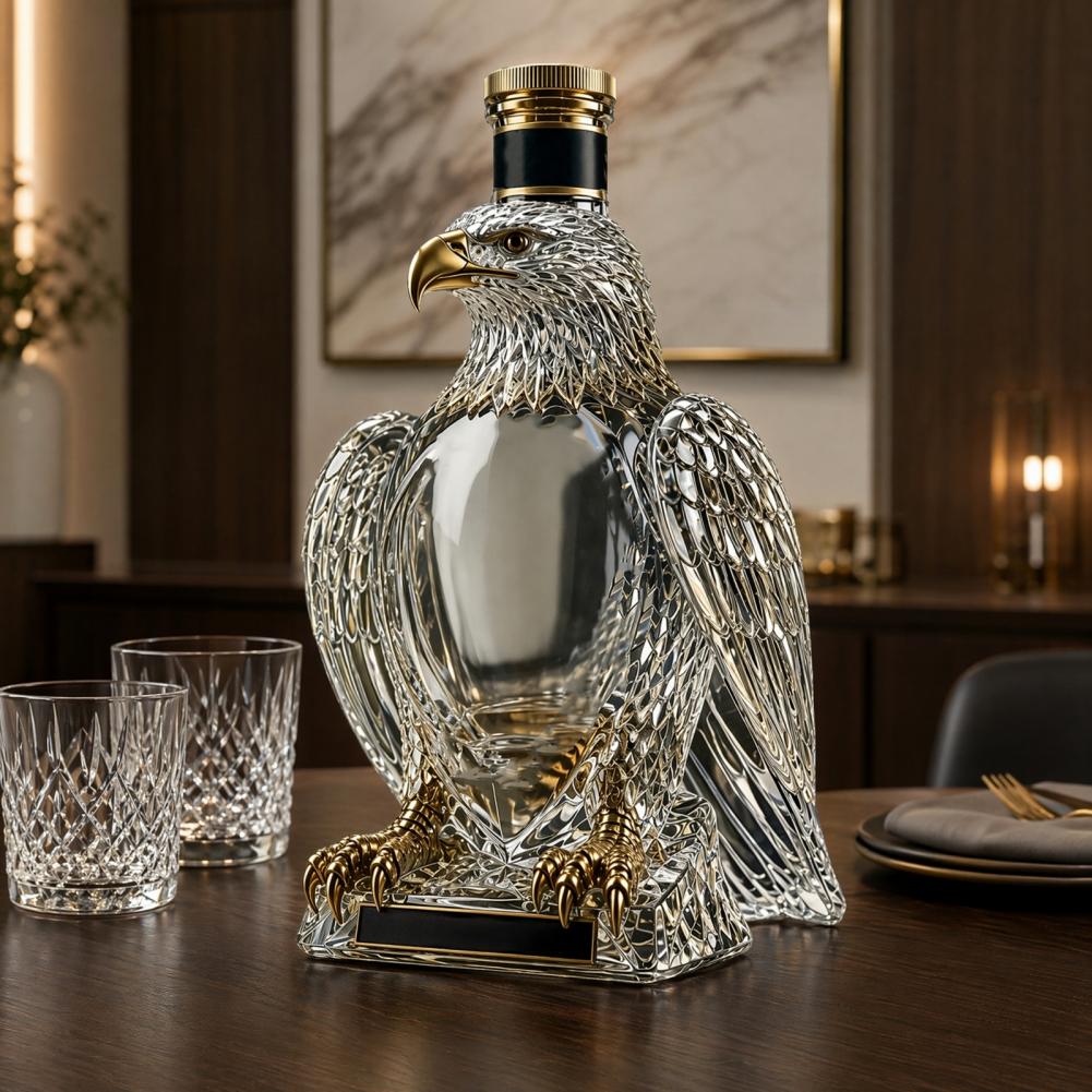 Vulture Design Decanter Eagle  - Glass Decanter Whiskey recension och pris