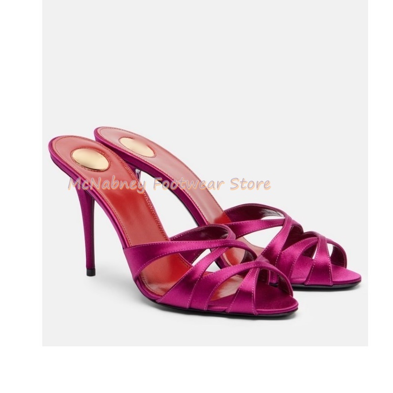 Pointed Stilettos Satin Fabric - Luxury Lifestyle Shoes recension och pris
